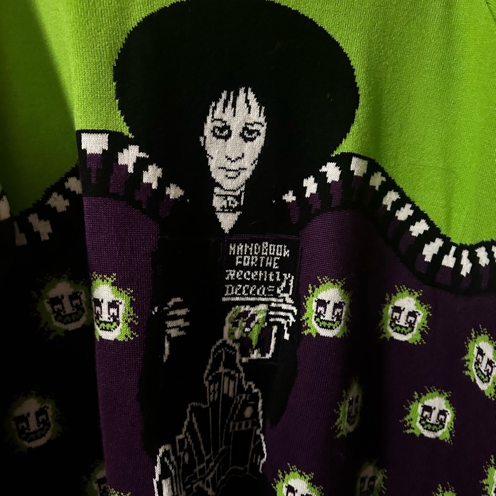 Beetlejuice Sweater